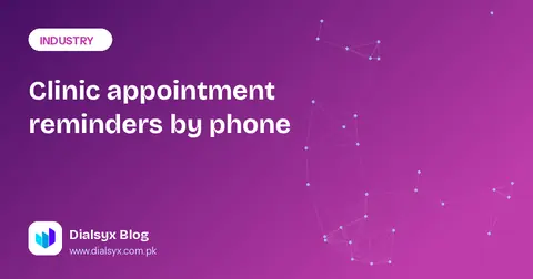 Cover image: Clinic appointment reminders by phone: a simple routine for Islamabad and Rawalpindi