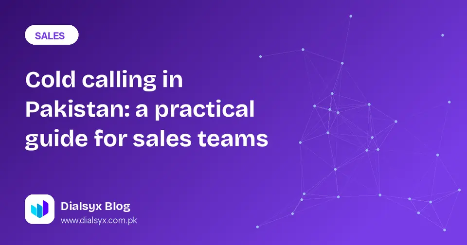 Cover image: Cold calling in Pakistan: a practical guide for sales teams